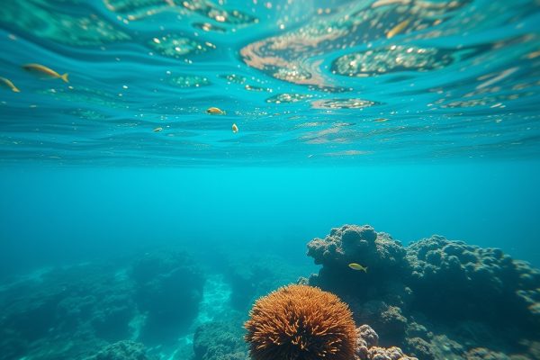 snorkel en arrecifes de coral
