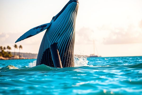 whale watching en Samaná