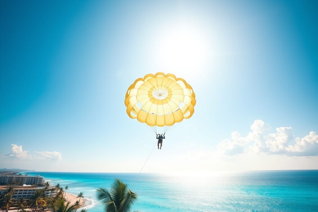 parasailing en Punta Cana